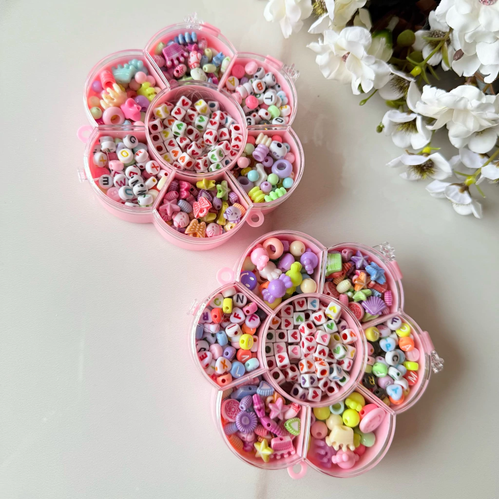 Cajita Infantil Flor Max Rosa