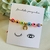 Pulsera Herradura + Ojitos Dorada