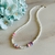 Collar Fimo White
