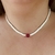 Collar Carita Fucsia