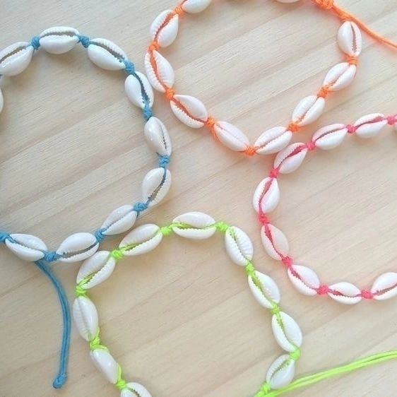 Tobillera Caracolas Colores I