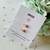 Pulseras Amistad Corazon Coral