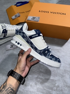Louis Vuitton Trainner “Blue White” - loja online