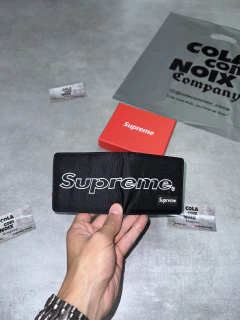 Carteira Supreme Corduroy black - Cola Com Noix Company 
