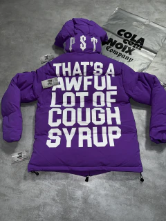 Jaqueta Puffer Trapstar x That’s A Awful Lot Of Cough Syrup