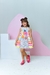 Vestido Larissa Branco Frutas 0233