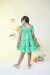 Vestido Clara Verde Estrelas 0399 - loja online