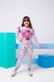 Conjunto Julieta Branco Xadrez 0245