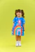Vestido Cristal Baby Azul Papagaio 0198