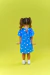 Vestido Cristal Baby Azul Papagaio 0198 - comprar online