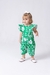 Macacão Dory Baby Verde Flores 7024 - comprar online