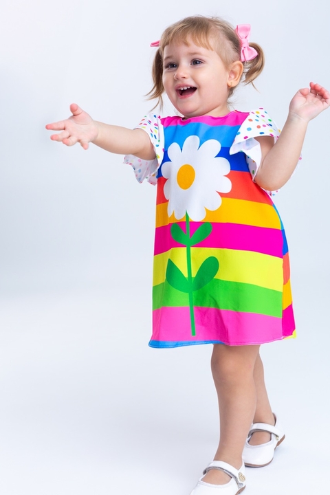 Vestido Cristal Baby Color Margarida 0182
