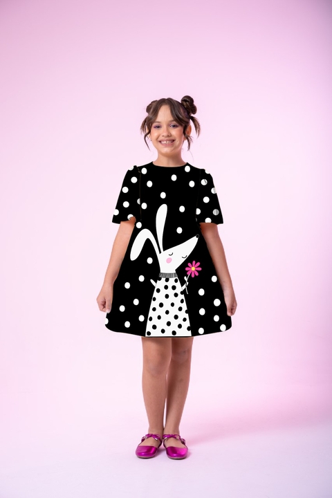 Vestido Cristal Preto Vouvou 0515