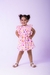 Vestido Masha Baby Rosa Poá 7256