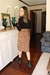 Saia Animal Print com Fenda Lateral - Naomi Fashion Store