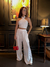 Blusa Afrodite - Branco Perolado - comprar online