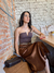 Saia Cetim - Macchiato - Naomi Fashion Store