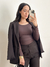 Imagem do Blazer Alfaiataria Naomi - Marrom