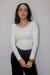 Blusa Coffee Longa - Off - comprar online