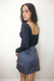 Blusa Coffee Longa - Preta - comprar online