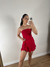 Conjunto Flora - Vermelho