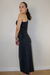 Saia Drapeada Wave - Preto - comprar online