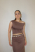 Blusa Aura - Marrom - loja online