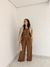 Blusa Botões Manhattan - Mocha Mousse - Naomi Fashion Store