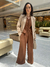 Calça Manhattan - Mocha Mousse - loja online