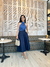 Saia Wine Linho - Azul Marinho - comprar online