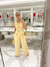 Blusa Botões Manhattan - Amarelo Claro - Naomi Fashion Store