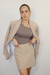 Blusa Aura - Marrom Claro - Naomi Fashion Store