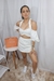 Conjunto Poá Shorts Saia e Cropped na internet