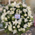 Corona Fúnebre Flor de Helena