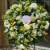 Corona Fúnebre Flor de Helena - comprar online