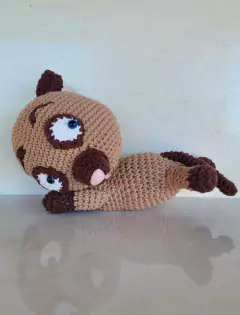 Amigurumi - Cachorro (deitado)