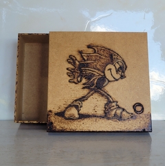 Caixa Porta Objetos - Sonic