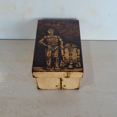 Caixa Porta Objetos - C-3PO / R2-D2 - comprar online