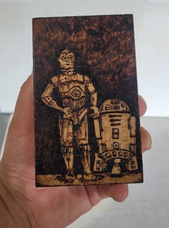 Caixa Porta Objetos - C-3PO / R2-D2