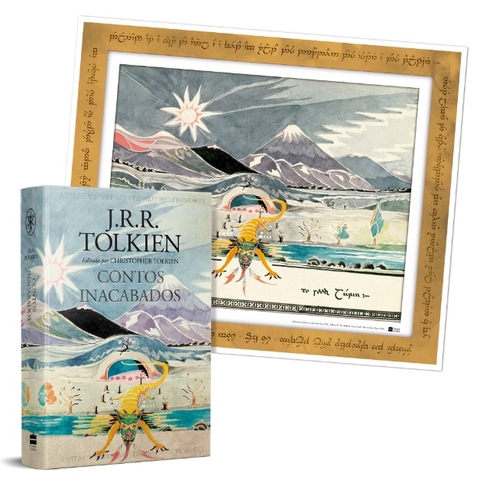 Contos Inacabados De Númenor E Da Terra-média + Pôster