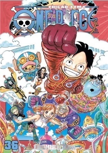 One Piece 3 Em 1 Vol. 36