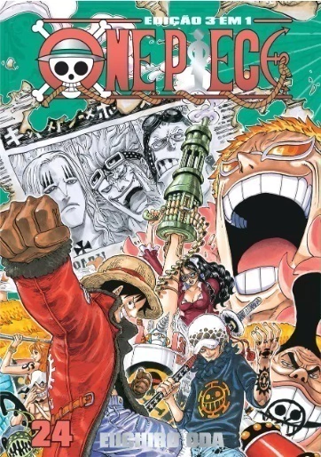 One Piece 3 Em 1 Vol. 24