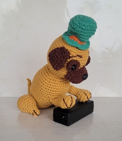 Amigurumi - Cachorro de chapéu