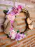 Guirlanda com misto de flores - comprar online