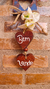 Casinha Bem-vindo - Amor Perfeito Ateliê