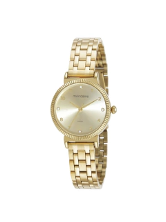 Relógio dourado Mondaine à prova d’água 30mm - comprar online
