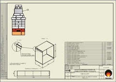 Plano de cámara de combustión Danesa5 229x114x63 - R06 en internet