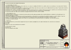 Plano de cámara de combustión Danesa6 229x114x63 - R08 - comprar online