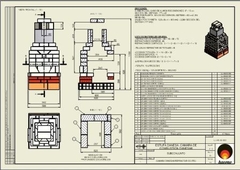 Plano de cámara de combustión Danesa6 229x114x63 - R08