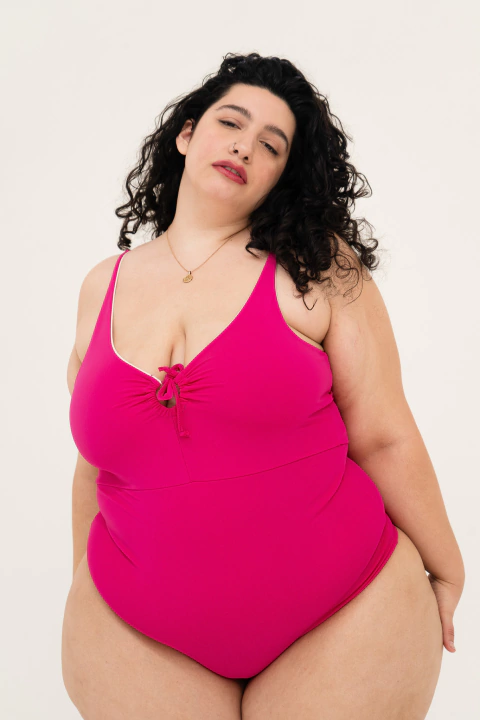 Fresia enteriza magenta - comprar online